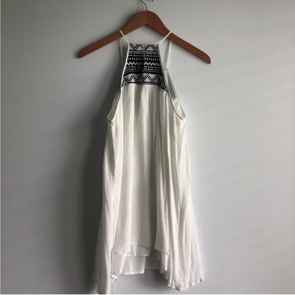 Jack by BB Dakota Navy and White Patterned Dress - Picture 7 of 9